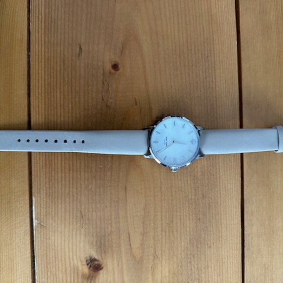 Kate Spade New York Women's Metro Quartz Stainless Steel, Leather Watch - Picture 4 of 6